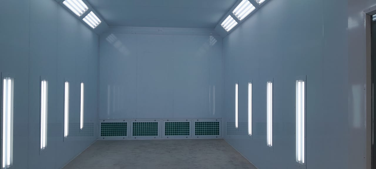 Interior Cabina Industrial de Dosisur