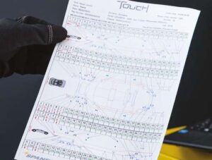 Touch, medidor 3D de carrocerías: Documentación del estado del vehículo