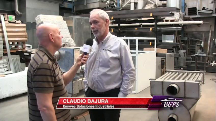 Claudio Bajura, de EMYVEC, con Body and Paint Shops